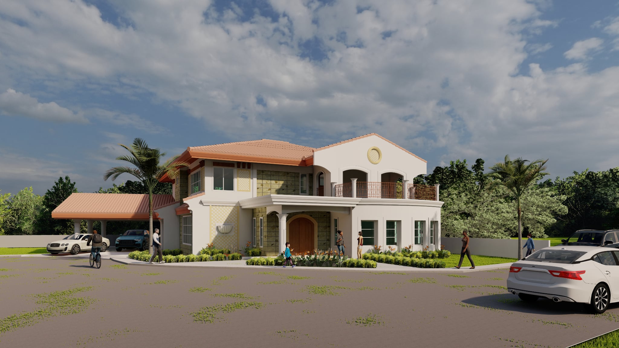 Modern Hillside Residence